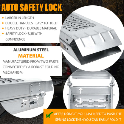Heavy Duty Folding Loading Ramp 200kg