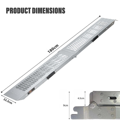 Heavy Duty Folding Loading Ramp 200kg