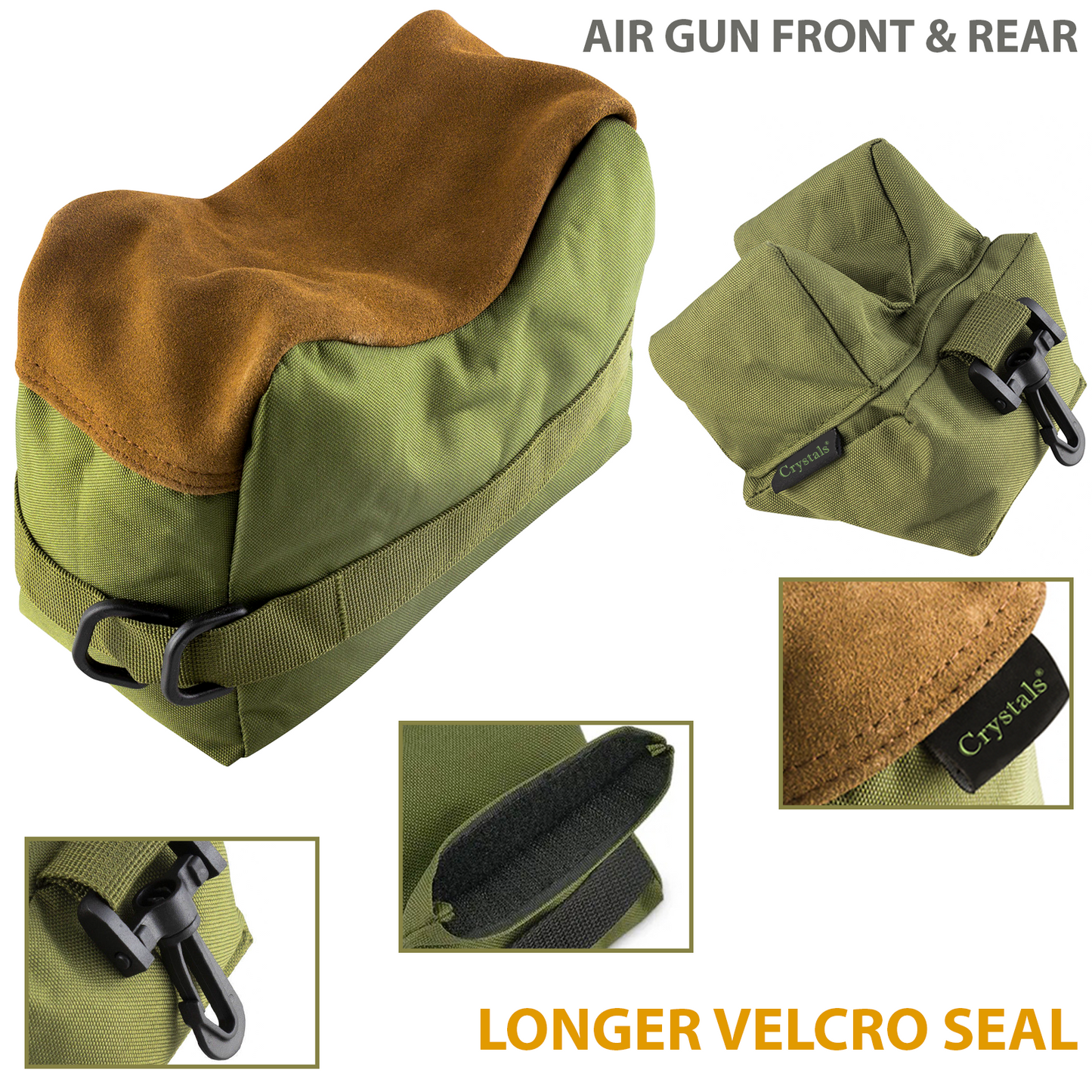 2/Set Front And Rear Rest Bench Bag