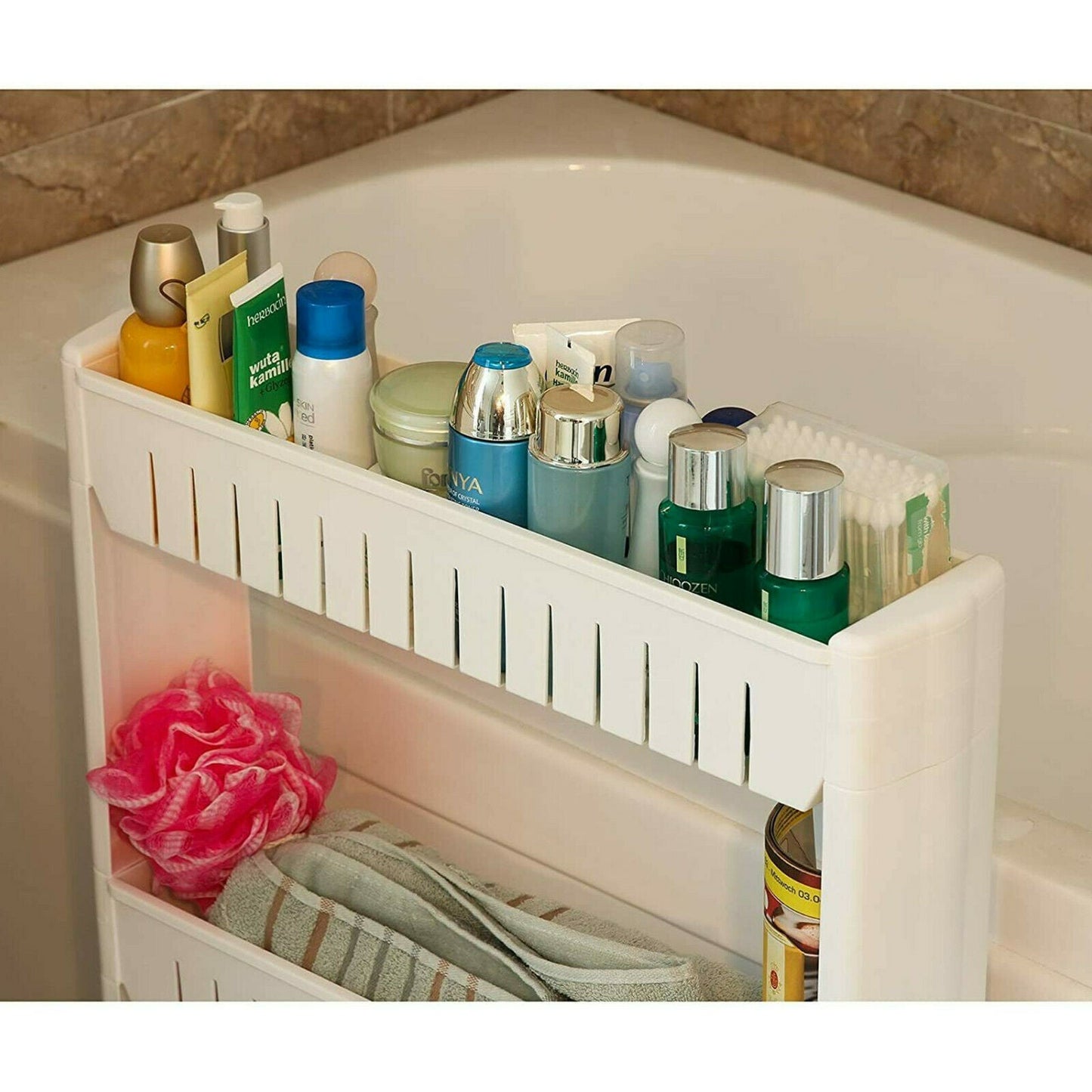 5 Tier Kitchen Trolley Rack Storage Organiser