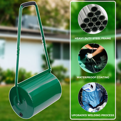 Garden Lawn Metal Aerator Roller
