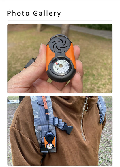 KANPAS Thermometer Compass Kit /Quality Thermohygrometer Kit / for Outdoor, Camping,Hiking,Trekking,hunting,LiveSaving,Survival