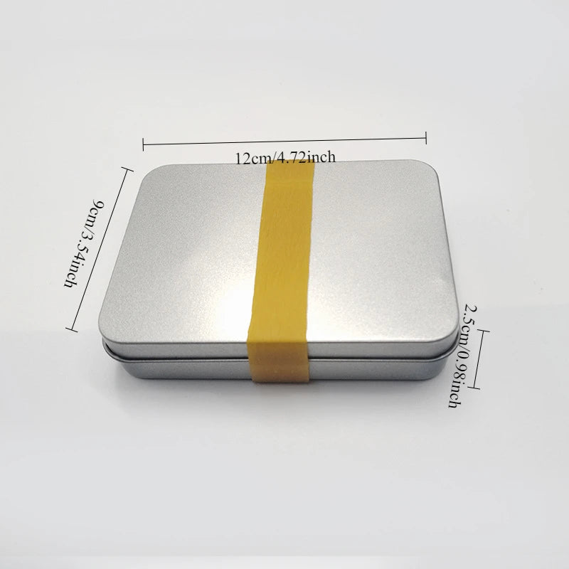 1PCS  Pine Wood Survival Fire Starter Kit with Iron Box - Camping Emergency Ignition Aid  Outdoor for Wilderness Backpacking