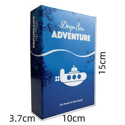 Deep Sea Adventure" Family Gathering Game Card,Fun Card Game,Party Board Games