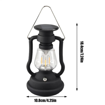 USB Rechargeable Camping Light Portable Hand Crank Generator Camping Tent Light Outdoor Solar Charging Waterproof LED Flashlight