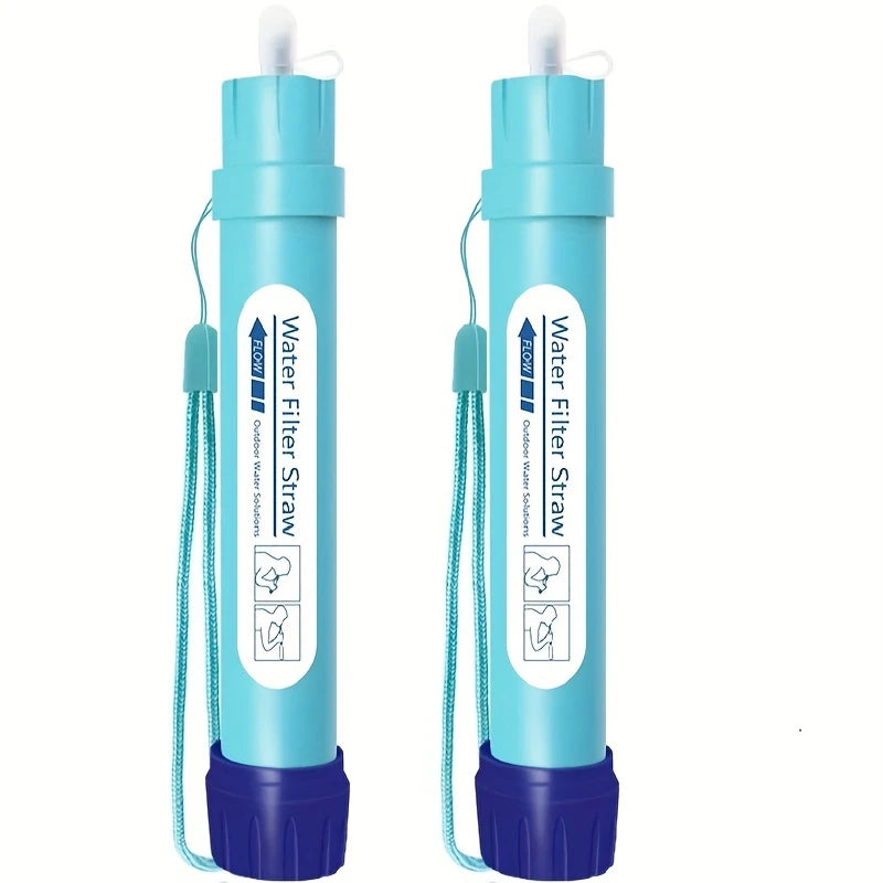 Personal Filtration Water Straw Mini Water Purifier Survival Equipment, Suitable For Camping And Travel