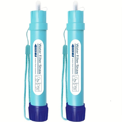 Personal Filtration Water Straw Mini Water Purifier Survival Equipment, Suitable For Camping And Travel