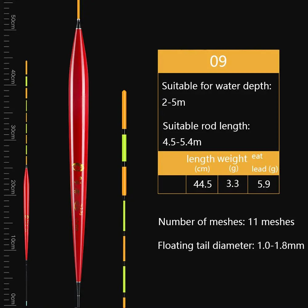 New Fishing Float Wood Balsa Flotteur Peche Crucian Carp Tilapia Floating Bobbers Wooden Float Fishing Accessories Tackle