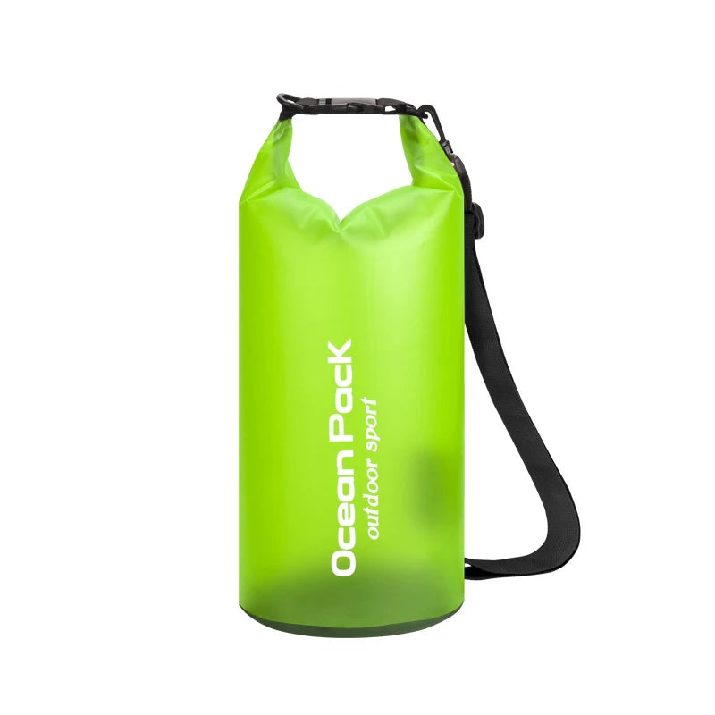 Waterproof Swimming Bag Dry Sack 5L/10L/15L/20L Waterproof Floating Dry Gear Bags For Boating Fishing Rafting Swimming