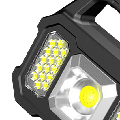 250LM Solar Power Camping Flashlight Waterproof 6 Gears Torch Light Lantern Side USB Hiking Super Bright LED/COB Outdoor Lamp