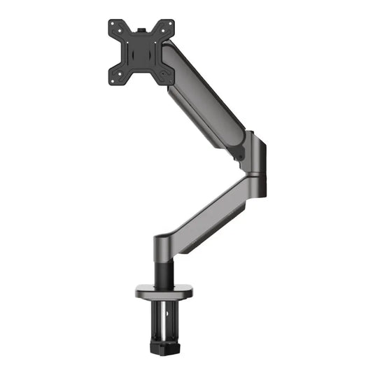Hot Sale Computer Desk Monitor Mounting Bracket Height Adjustable 13 "-32" Screen Stock Aluminum Mono Gas Spring Monitor Arm