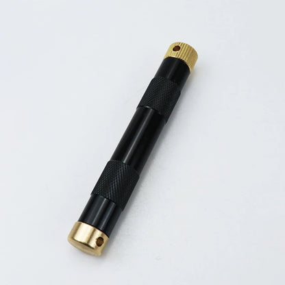 Flame Machine, Fire Piston Kit with Emergency Tools, Brass Piston, Fire Drive Tube, Air Compression Torch for Outdoor 24BD