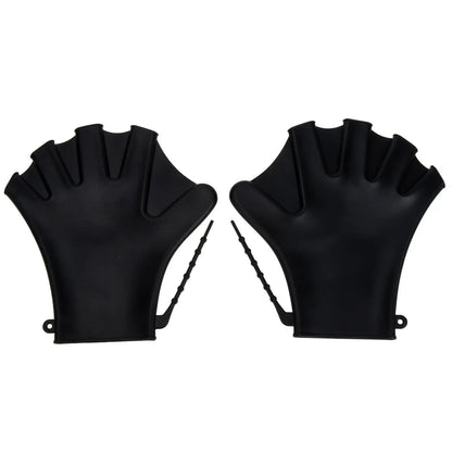 Adjustable Silicone Swimming Hand Fins Water Fitness Gloves Durable Unisex Dive Protection Gear Pool Surfing Accessories Diving