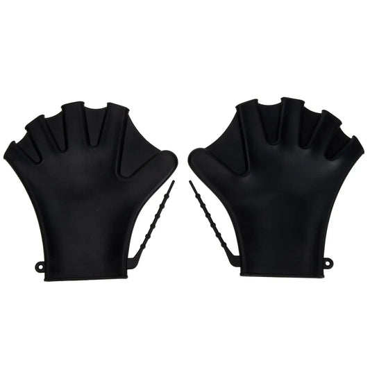 Adjustable Silicone Swimming Hand Fins Water Fitness Gloves Durable Unisex Dive Protection Gear Pool Surfing Accessories Diving