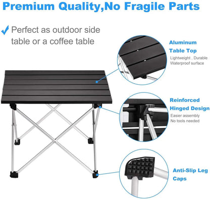 NNEOBA Folding Camping Table