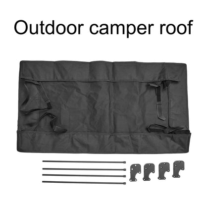 Hot Sales Awning Canopy Waterproof For Wagon Attachment Sun  Oxford Cloth Shade Cover For Trolley Outdoor Camping Cart