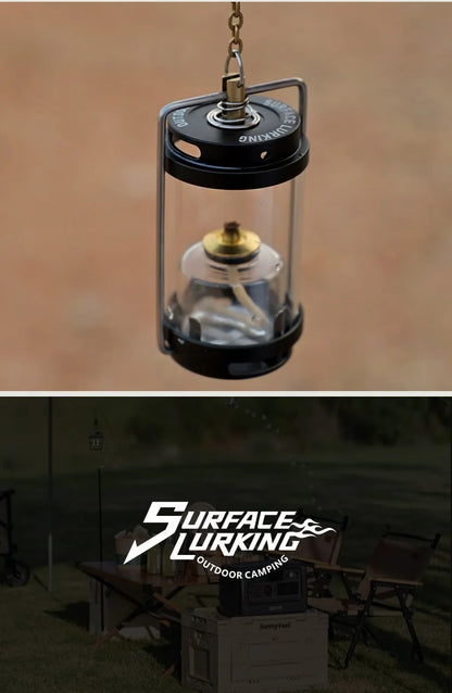 MOUNTAINHIKER GOPEAK Outdoor Candle Light Set Picnic Camping Retro Decorate Ambience Light Creative Desktop Bedside Candle Light