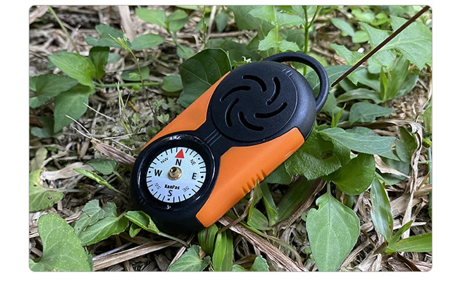 KANPAS Thermometer Compass Kit /Quality Thermohygrometer Kit / for Outdoor, Camping,Hiking,Trekking,hunting,LiveSaving,Survival