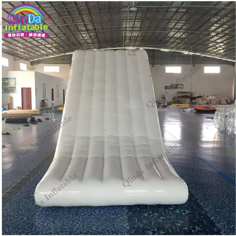 Funny Water Sport Inflatable Floating Water Pool Slide,adults Inflatable Climbing Water Slide For Aqua Park Game