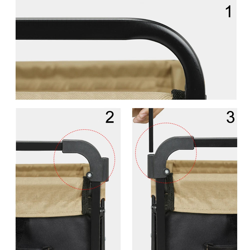 Hot Sales Awning Canopy Waterproof For Wagon Attachment Sun  Oxford Cloth Shade Cover For Trolley Outdoor Camping Cart