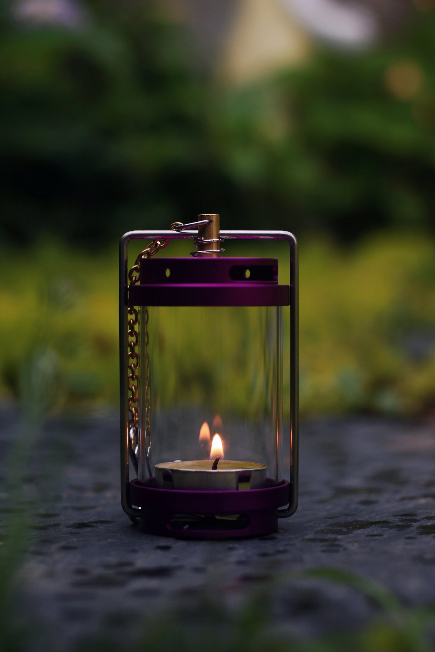 MOUNTAINHIKER GOPEAK Outdoor Candle Light Set Picnic Camping Retro Decorate Ambience Light Creative Desktop Bedside Candle Light