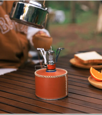 Foldable Outdoor Stove Ultra-light Alloy Mini Gas Stove for Camping Hiking Gas Furnace Portable Outdoor Cooking Picnic Cooker