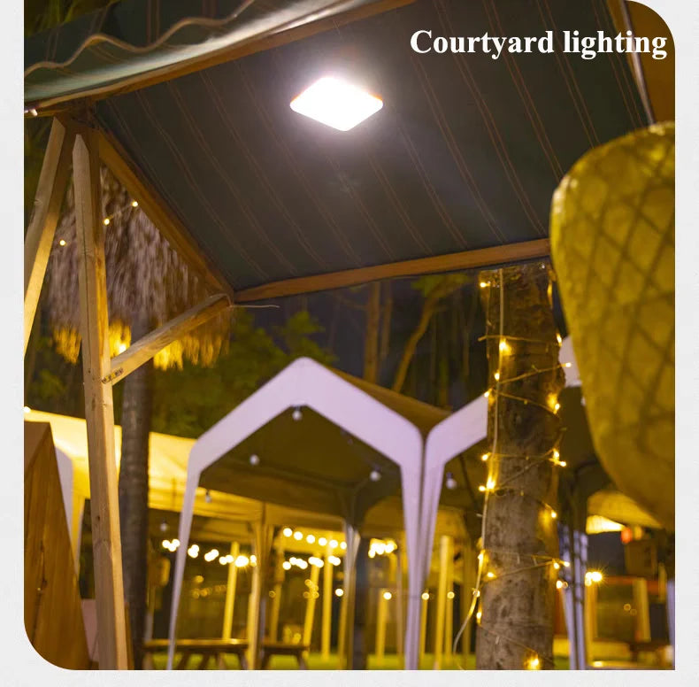 Portable Solar Outdoor Light Rechargeable Emergency LED Lamp with USB Port Sunlight Lantern Parkside Travel Hike Camping Lights