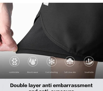 2025 New Anti Embarrassment Swimming  Gear Complete Adult Swimsuit Set Swim Cap Goggles 3 Pcs Set  Swimming Trunks for Men Short