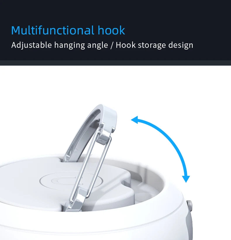 LV10 Outdoor LED Camping Flashlight 230 Hours Rechargeable Camping Lantern with Magnet Lighting Fixture Portable Emergency Light