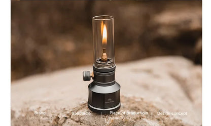 Mounthiker Outdoor Camping Gas Tank Lamp Lightweight Portable Emotional Camping Tourist Lamp Energy-saving Long-lasting Lighting