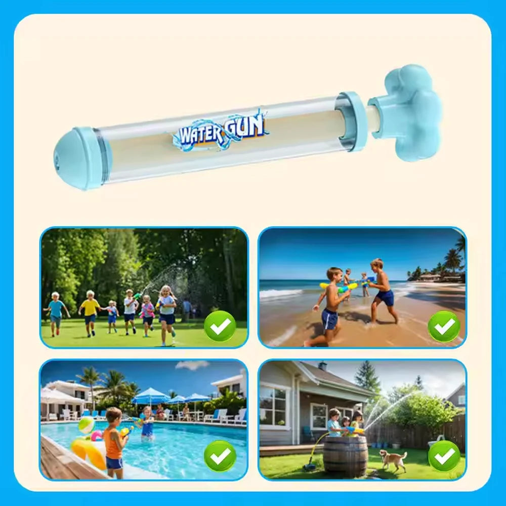 Fireworks Water Gun Children's Water Fights Games Kid Summer Interactive Pull-Out Water Spray Toys Photography Atmosphere Props