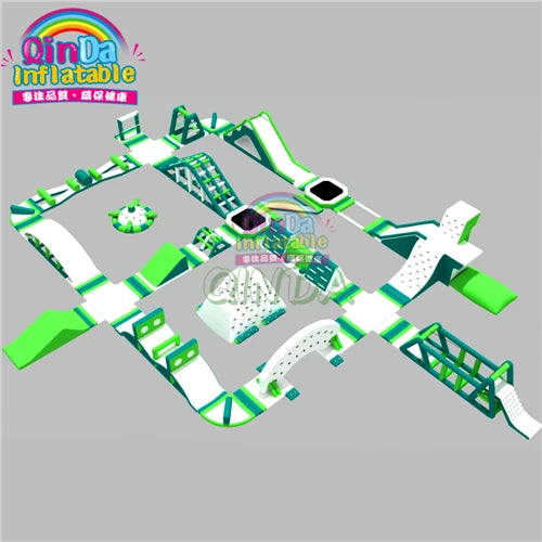 Water Obstacle Course Water Games For Adults Inflatable Water Park Equipment