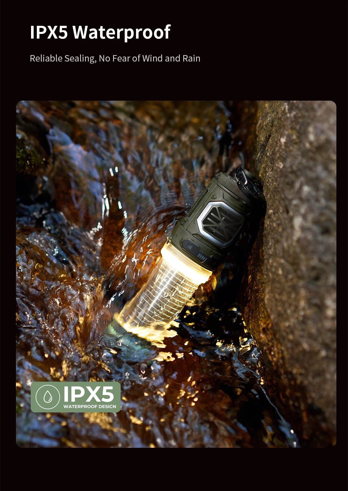 FLEXTAILGEAR TINY REPEL Mosquito Repellent&Lamp Lightweight Outdoor With Rechargeable 4800mAh Battery Camping(No Repellent Pads)