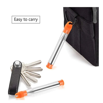 Bushcraft Pocket Bellows Blasting Campfire Blow Fire Tube Outdoor Tool Edc Camping Hiking Equipment Survival Kit Prepper Gear