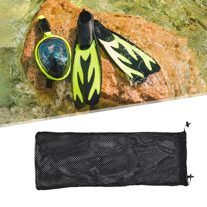 Scuba Diving Fins Bag Storage Mesh Gear Carry Bag Swimming Flippers Carrier for Water Sports Surfing Swimming Gear Travel Beach