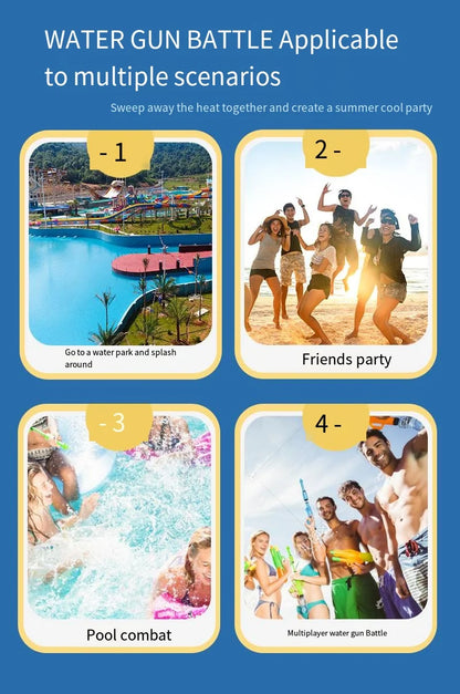 Passion Manual Water Gun Ice Blast Desert Eagle Summer Swimming Battle Toy Continuous Shooting Pool Outdoor Fun for boys