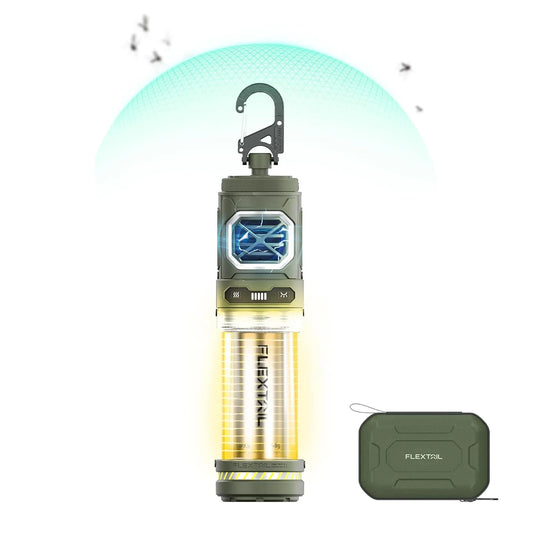 FLEXTAILGEAR TINY REPEL Mosquito Repellent&Lamp Lightweight Outdoor With Rechargeable 4800mAh Battery Camping(No Repellent Pads)