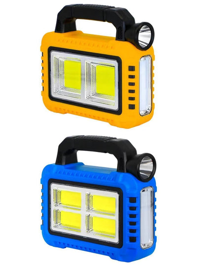 800LM Camping Lantern Handy 2400mA Solar Lights,XPE COB LED Flashlight for Power Outages, Rechargeable Tent Lights for Hurricane
