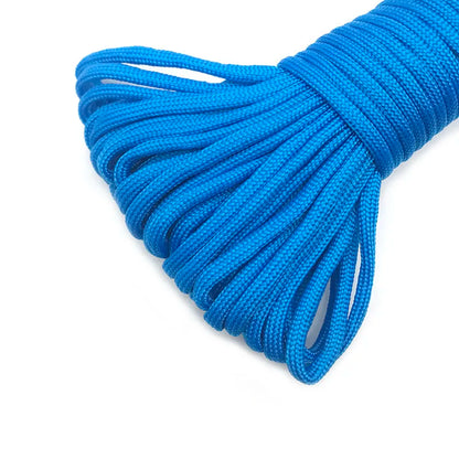 4 Size Dia.4mm 7 Stand Cores Paracord 550 For Survival Parachute Cord Lanyard  Climbing Camping Rope Hiking Clothesline Bracelet