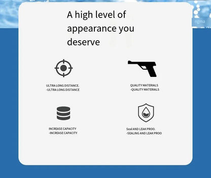 Passion Manual Water Gun Ice Blast Desert Eagle Summer Swimming Battle Toy Continuous Shooting Pool Outdoor Fun for boys