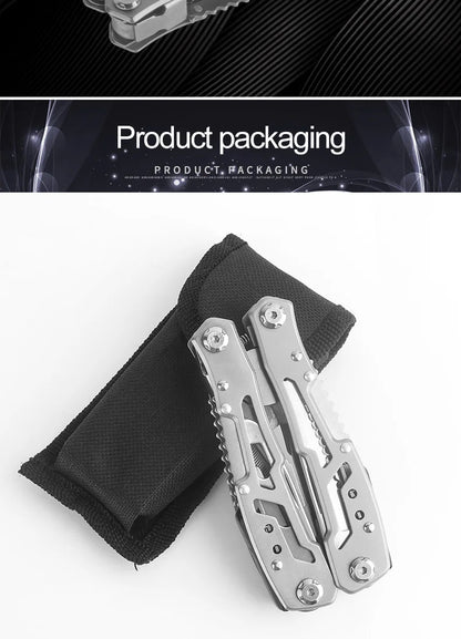Multifunction Folding Pliers Pocket Knife Plier Outdoor Camping Tactical Survival Hunting Tools Stainless Steel Multi-tool Knife