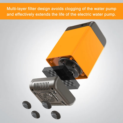 Outdoor Electric Shower Portable Shower Pump USB Rechargeable Waterproof Sprinkler Shower Head for Camping Travel Pet Watering