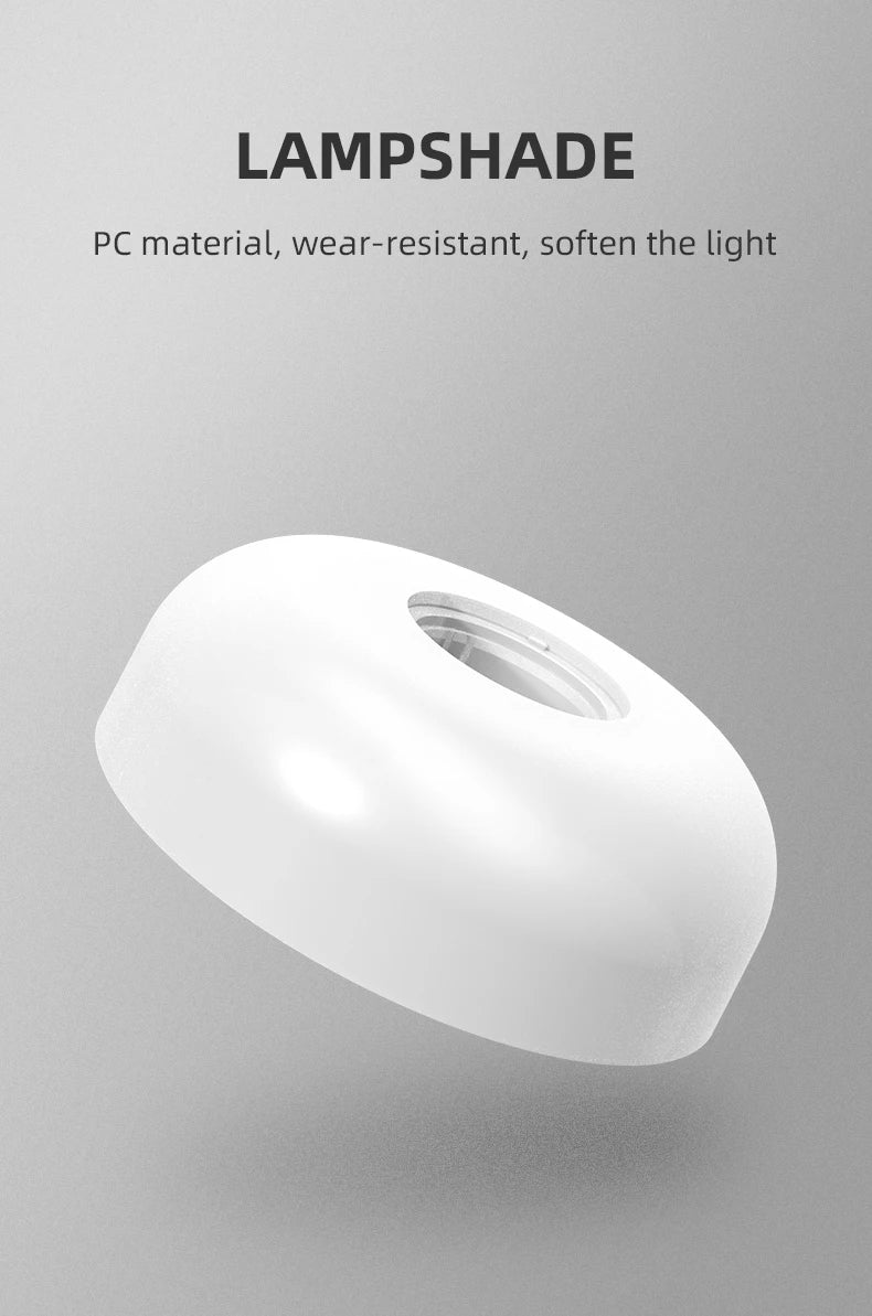 LV10 Outdoor LED Camping Flashlight 230 Hours Rechargeable Camping Lantern with Magnet Lighting Fixture Portable Emergency Light