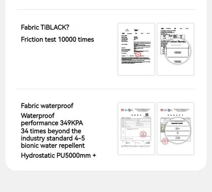 Naturehike Cloud World Awning 4 Persons Tarp Shelter Canopy 10㎡ Camping Large Shade Titanium Vinyl Black UPF50+ Waterproof Tent