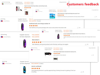 Water Sports Jet Surf Electric Surfboard Sea Scooter Underwater For Diving&Sea Adventure