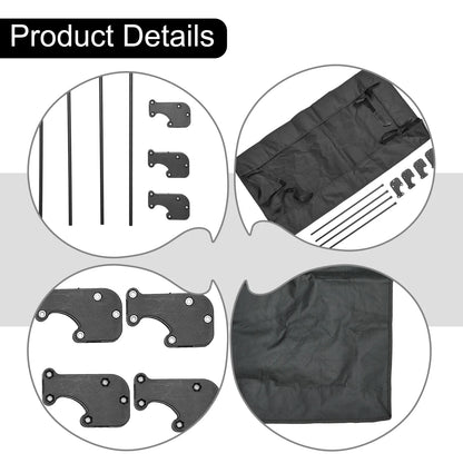 Hot Sales Awning Canopy Waterproof For Wagon Attachment Sun  Oxford Cloth Shade Cover For Trolley Outdoor Camping Cart