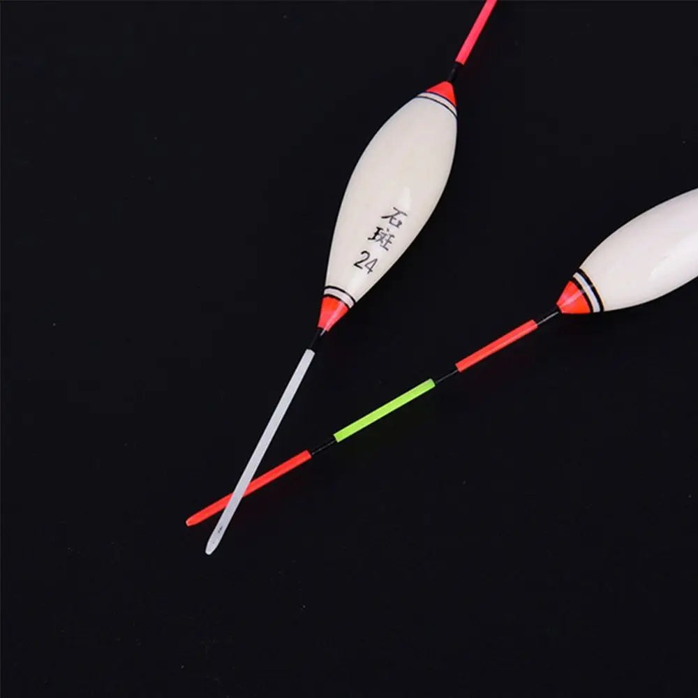 5pcs Fishing Floats Balsa Wood Flotteur Portable Durable Peche Shallow Floating Exquisite Models Accessories