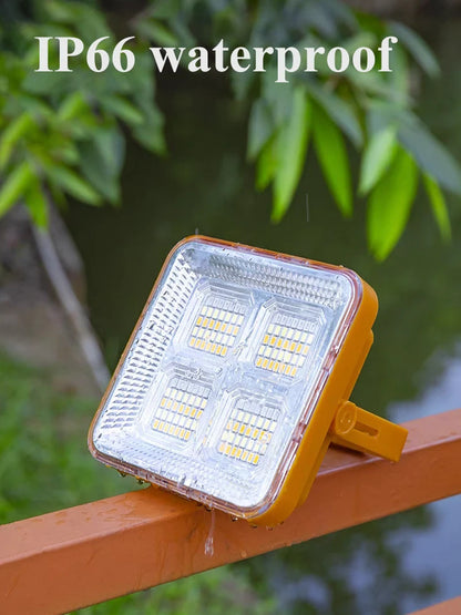 Portable Solar Outdoor Light Rechargeable Emergency LED Lamp with USB Port Sunlight Lantern Parkside Travel Hike Camping Lights
