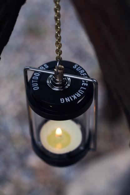 MOUNTAINHIKER GOPEAK Outdoor Candle Light Set Picnic Camping Retro Decorate Ambience Light Creative Desktop Bedside Candle Light