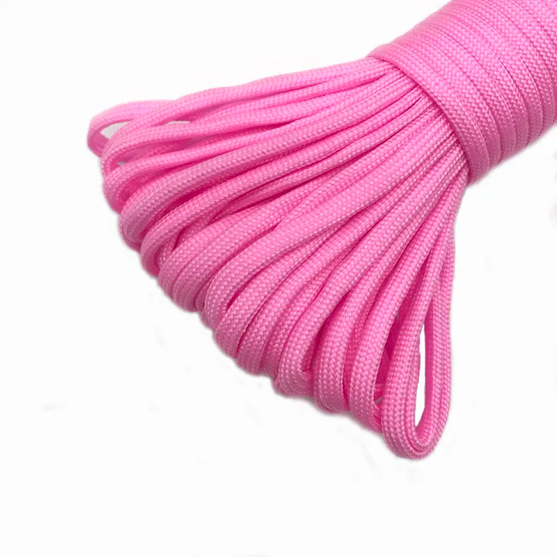 4 Size Dia.4mm 7 Stand Cores Paracord 550 For Survival Parachute Cord Lanyard  Climbing Camping Rope Hiking Clothesline Bracelet